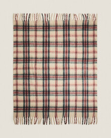 Tartan throw