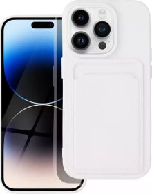 4kom.pl Futerał CARD CASE do IPHONE 14 PRO biały