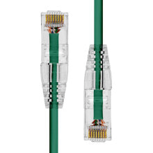 Кабели и разъемы для аудио- и видеотехники proXtend S-6UTP-01GR сетевой кабель Зеленый 1 m Cat6 U/UTP (UTP)