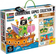 Lisciani Collection of educational games - Pirates