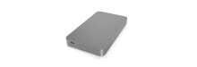 Enclosures and docking stations for external hard drives and SSDs