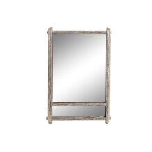 Настенное зеркало DKD Home Decor Натуральный Деревянный Стеклянный Vintage 47 x 8 x 70 cm