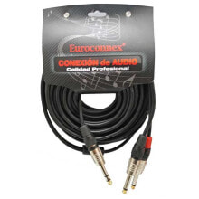 EUROCONNEX /M Mono Jack Cable jack 3.5 cable 4302-15 M 15 m 6.35 mm