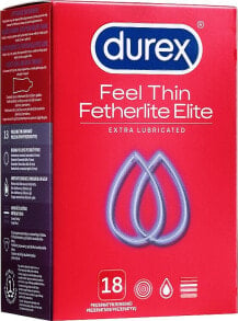 Kondome 18 St. - Durex Feel Thin Fetherlite Elite Extra Lubricated