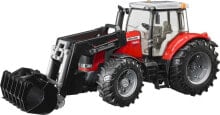 Трактор Bruder Massey Ferguson 7600 с погрузчиком