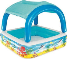 Bestway Swimming pool with cover Coral Reef 140x140cm (52192)