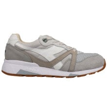 Diadora N9000 H Ita Mens Grey Sneakers Casual Shoes 172782-75043 купить в аутлете