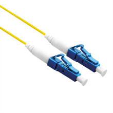 Cables and wires for construction rOLINE 21.15.8843 - 3 m - LSOH - OS2 - LC - LC - Yellow