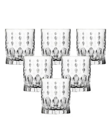 Lorren Home Trends marilyn Set of 6 Double Old Fashion (DOF)