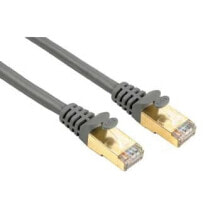 Кабели и разъемы для аудио- и видеотехники Hama CAT5e Patch Cable, 1,5 m, Grey сетевой кабель Серый 00041894