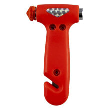 JBM Car window breaker with support and seatbelt cutter