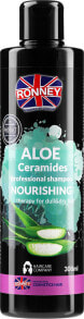 Pflegendes Shampoo für stumpfes und trockenes Haar mit Aloe - Ronney Professional Aloe Ceramides Professional Shampoo