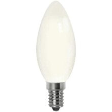 MATEL Led candle filament bulb C37 E14 cool opal 4W