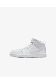 Beyaz - Jordan 1 Mid Çocuk Ayakkabısı