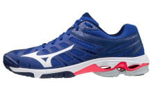 Mizuno Wave Voltage 透气耐磨防滑排球鞋 蓝 / Кроссовки Mizuno Wave Voltage V1GA196020