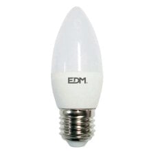 EDM LED Candle Bulb E27 5W 400 Lumens 6400K