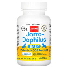 Витамины и БАДы для детей джэрроу формулас, Baby's Jarro-Dophilus + GOS, порошок, 71 г (2,5 унции)
