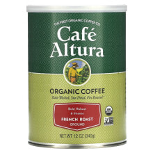 Organic Coffee, Ground, Dark Blend, 12 oz (340 g)