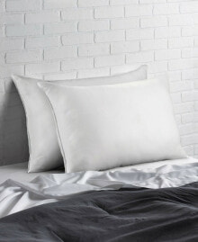 Ella Jayne superior Cotton Blend Shell Soft Density Stomach Sleeper Down Alternative Pillow, Standard - Set of 2