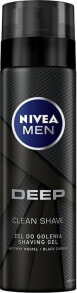 Nivea Men Deep Clean Shave Shaving Gel Пена для бритья  200 мл