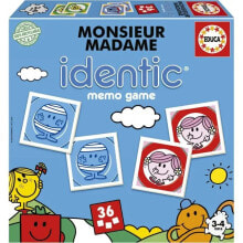 Monsieur Madame - identisches Memory -Spiel
