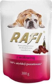 Влажные корма для собак rafi RAFI PIES 300g saszetka WOŁOWINA