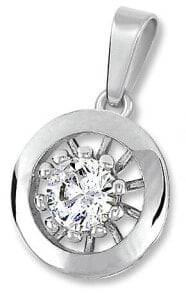 Кулоны и подвески white gold pendant with crystal 246 001 00478 07