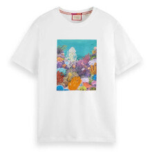 SCOTCH & SODA Front Artwork Short Sleeve T-Shirt