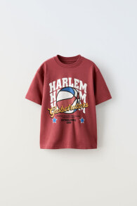 Harlem globetrotters textured print © t-shirt