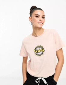 Купить женские футболки и топы Vans: Vans sanctuary graphic t-shirt in pink