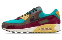 Nike Air Max 90 NRG Ridgerock 拼色复古 低帮 跑步鞋 男款 绿红 / Кроссовки Nike Air Max DC6083-200