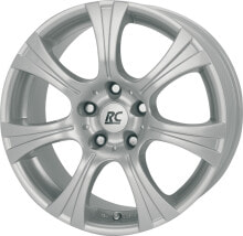 Колесный диск литой RC-Design RC15 kristallsilber lackiert 7x17 ET39 - LK4/98 ML58.1