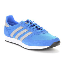 Мужские кроссовки Мужские кроссовки повседневные синие текстильные  низкие демисезонные Adidas ZX Racer