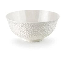 IBILI Ceramic Jardin White Bowl 0.70L