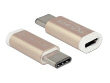 DeLOCK 65677 кабельный разъем/переходник USB 2.0-C USB 2.0 Micro-B Медный