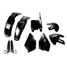 UFO Suzuki RM 125/250 1999-2000 SUKIT400F-001 Fork Protectors & Plastics Kit