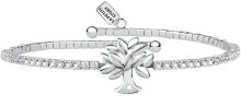 Женские ювелирные браслеты Серебряный браслет с кристаллами и древом жизни Family LPS05ASF21