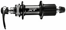 Втулка заднего колеса Shimano XT FH-M8000 - QR x 135 мм, Center-Lock, HG 11 MTN, черная, 32H купить в интернет-магазине