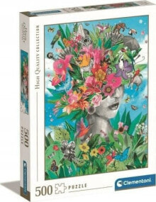 Clementoni CLE puzzle 500 HQ Head in the jungle 35526