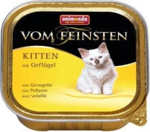 Влажные корма для кошек влажный корм для кошек Animonda Vom Feinsten, для котят, с мясом, 100 г