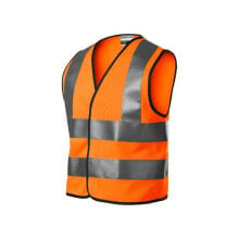 Купить спортивная одежда, обувь и аксессуары Rimeck: HV Bright Rimec Jr reflective vest MLI-9V498 fluorescent orange