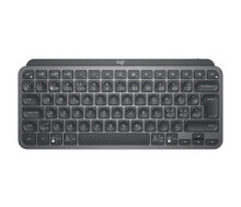 Клавиатуры Logitech MX Keys Mini клавиатура РЧ беспроводной + Bluetooth QWERTY Северные страны Графит 920-010492