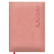 Diary BRASILIA DOHE 2024 Annual Pink 15 x 21 cm