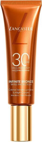 Gesichts-Bronzer-Creme - Lancaster Infinite Bronze Sunlight Cream Medium/Dark Shade 30SPF