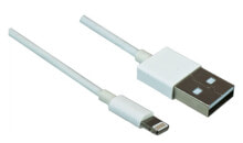 Кабели для зарядки, компьютерные разъемы и переходники DINIC 2m USB 2.0 Белый IP-MFI-L2