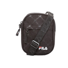 Мужские сумки через плечо мужская сумка через плечо спортивная тканевая маленькая планшет черная Fila New Pusher Berlin Bag