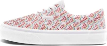 Vans Era Low-Top Kids' Skateboarding Shoes White Pink Children Aged 3-7 Years Old