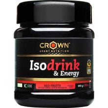 CROWN SPORT NUTRITION Energy Berries Isotonic Drink Powder 640g