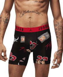 Хлопковые трусы Jordan Essential Printed Boxer Briefs - 2 пакета купить онлайн