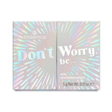 DON'T WORRY, BE… minipaleta de sombras de ojos #multi-color 5 gr